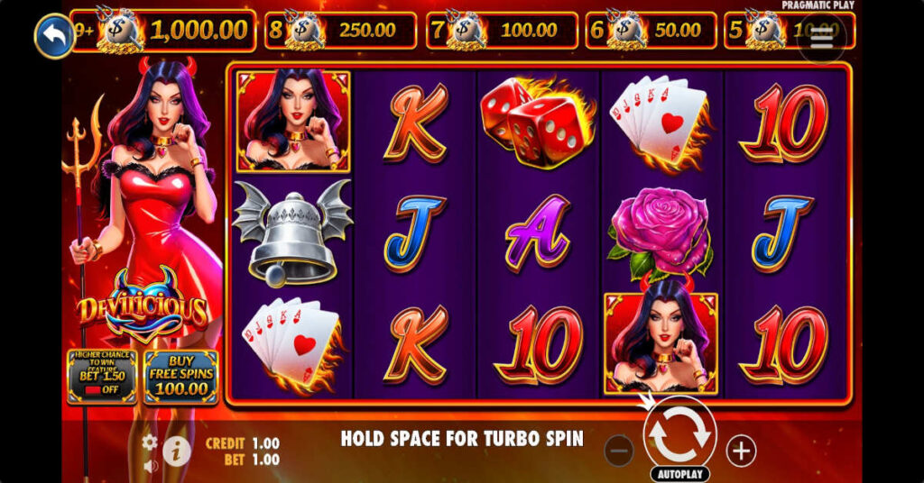 Devilicious Multi-Payline Slot