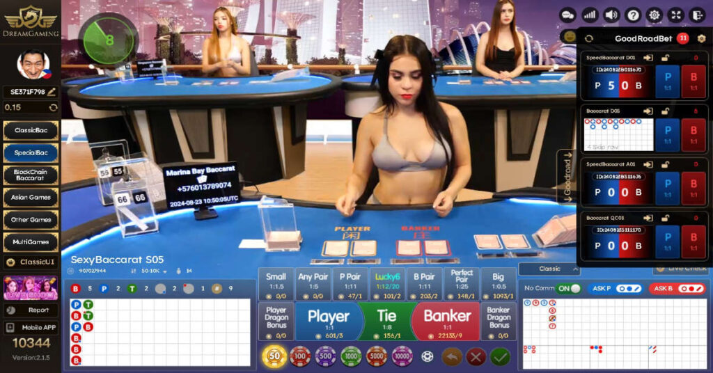 Dream Gaming Sexy Baccarat