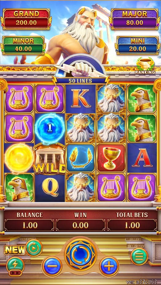 Zeus Jackpot Slot